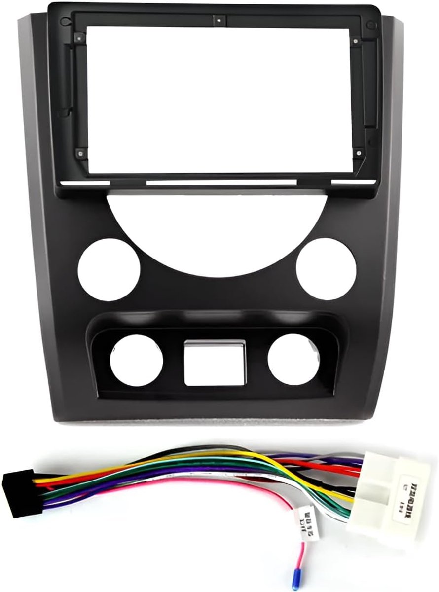 Radio paneel kit 9" inchesbevesitigingskitVoorpaneel Frame Geschikt voor Ssang Yong Rexton 2013-2017 - ShopVlot