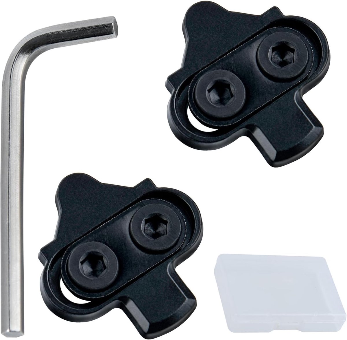 Spd Cleats Bike Cleats Set Compatible with Shimano SPD & Look X-Track Pedals for Spinning Indoor Cycling and Mountain - ShopVlot