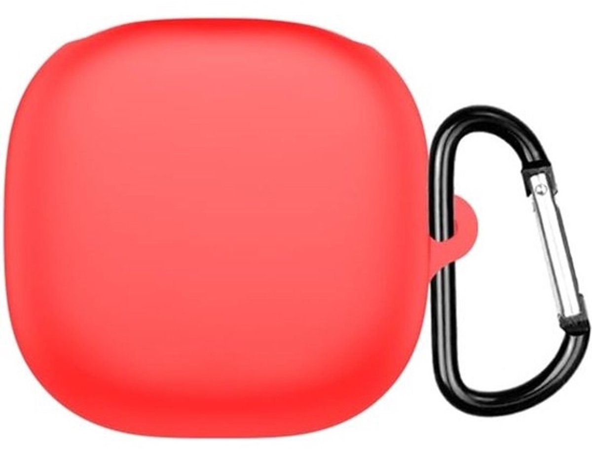 Draadloze oortelefoonbeschermhoes - Siliconen schokbestendig - Rood universeel