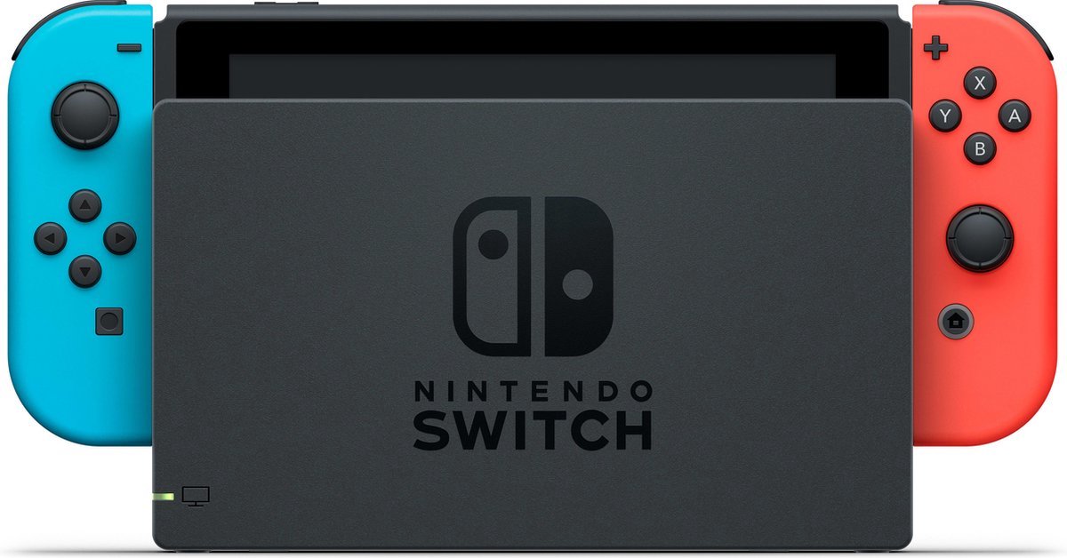 Nintendo Switch Console - Mario Kart 8 Deluxe Bundel - Blauw/Rood — cadeau in Games, Films & Muziek - foto 2