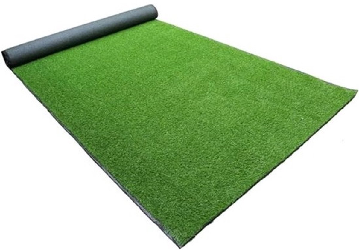 Kunstgrasveld - Decoratiegras - Voor tuindecoratie - Weerbestendig - 200 x 50 cm - Groen