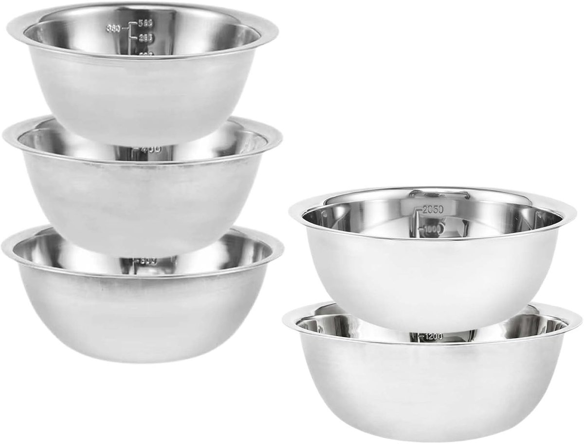 Mengkomset - Zilver - Roestvrij Staal - Voor Keuken en Bereidingen