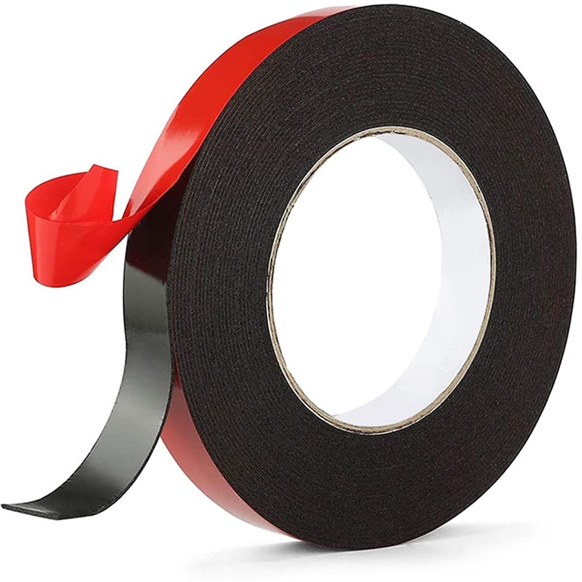 Extra sterke dubbelzijdige tape, 10 mm x 10 m, ideaal voor LED-strips, knutselen en decoratie thuis en op kantoor