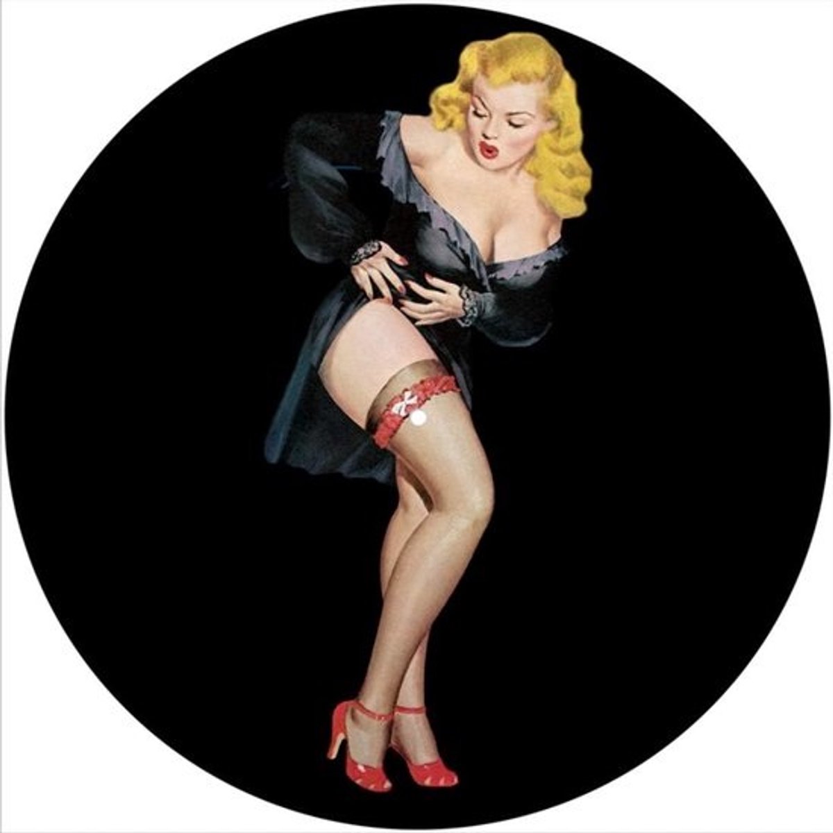 Draaitafelmatten - LP-accessoires - DJ-vinyl - Ontwerp op maat - 12 inch - Zwart