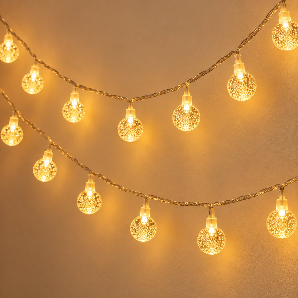 Nina’s Giftshop® Kerstverlichting 3 Meter – 20 LED – Warm Wit – USB – Kerst Lichtslinger – Kerstdecoratie – Kerstcadeau