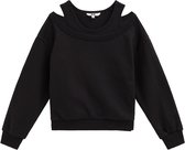 WE Fashion Meisjes oversized sweater met singlet