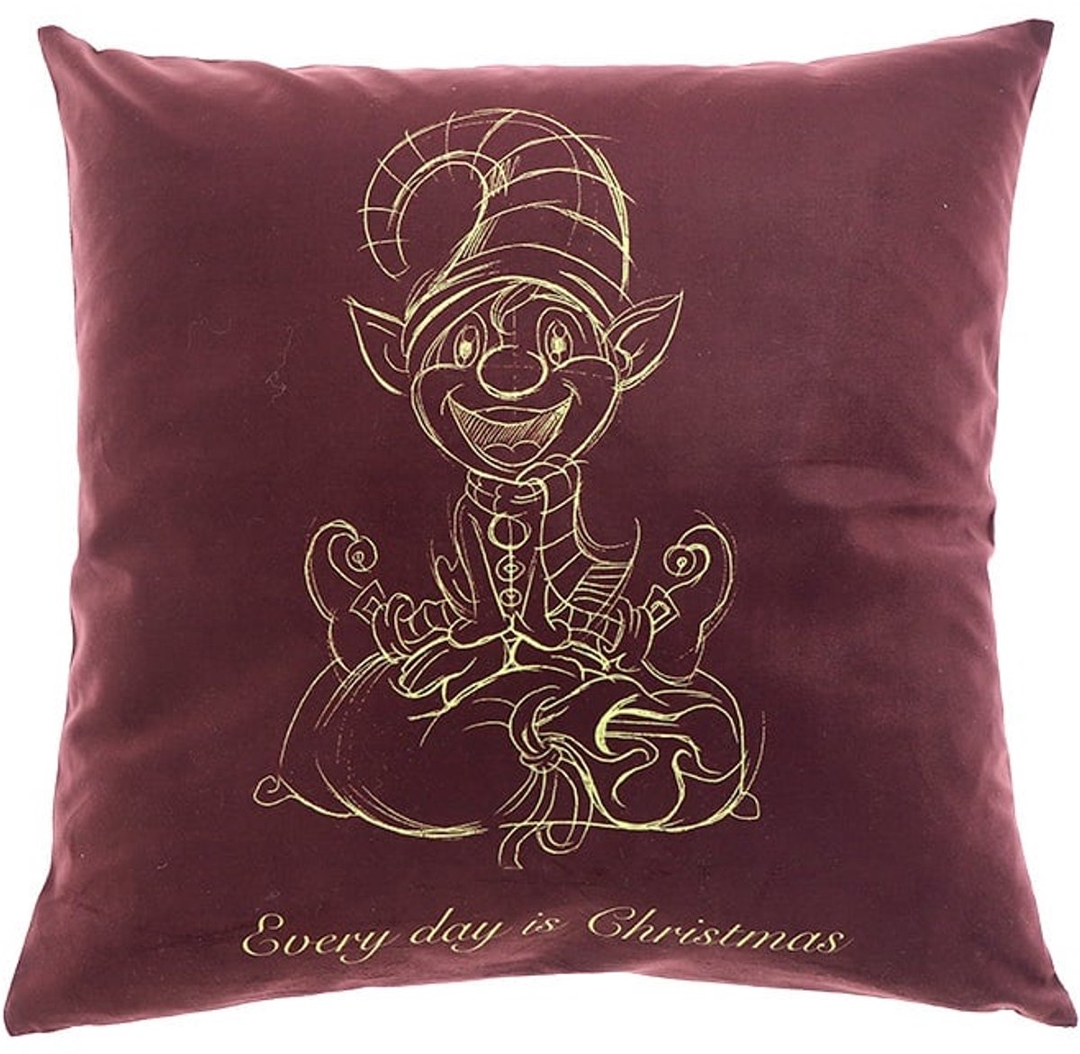Unique Living Sierkussen Natale Dessin 1 - 45x45cm Multikleur