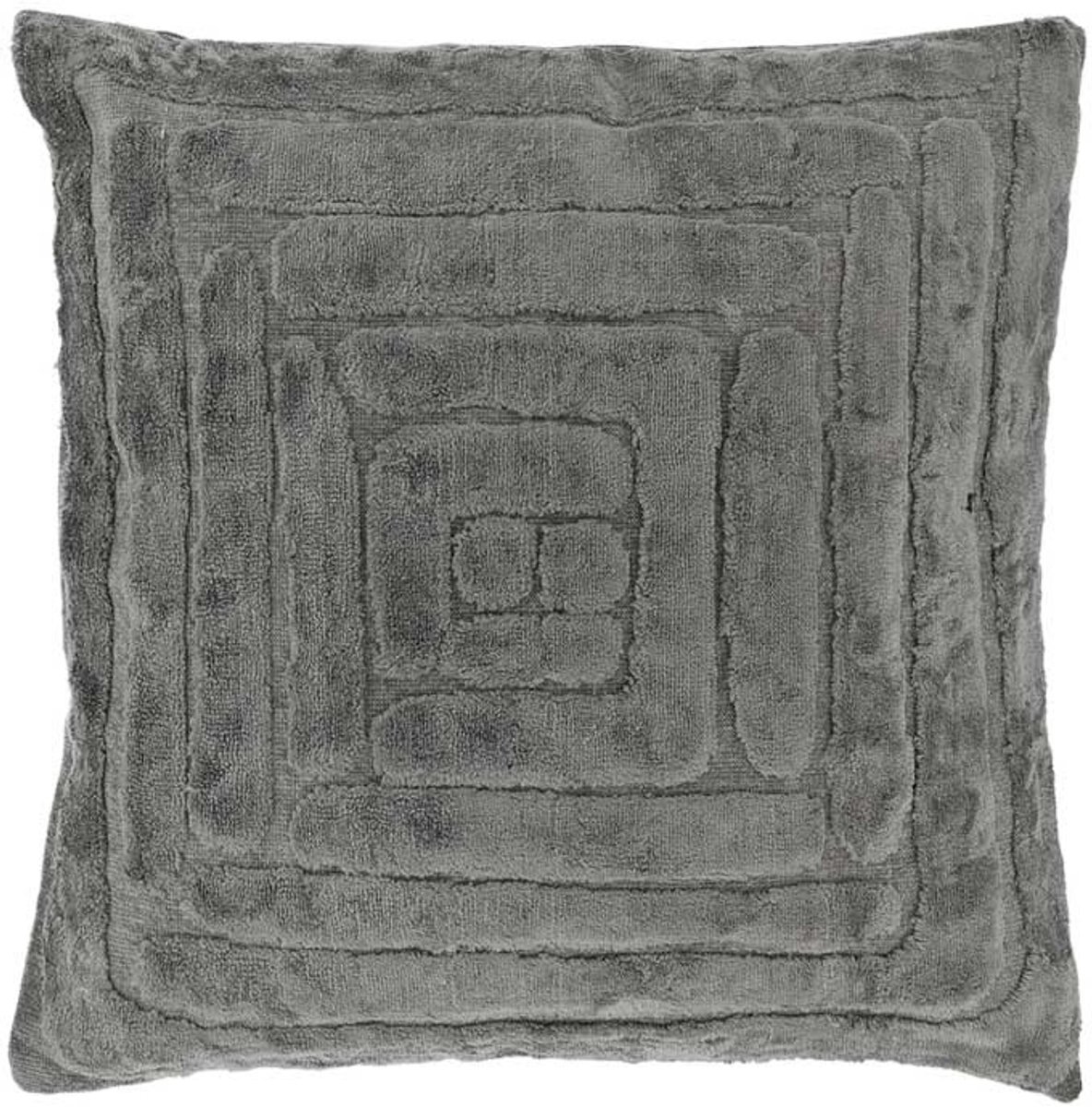 Unique Living Sierkussen Vespa Dark Grey -45x45cm Grijs
