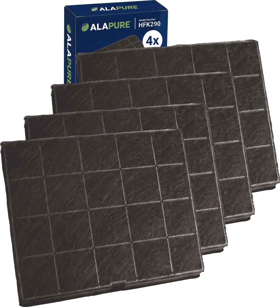 4x Koolstoffilter voor AEG ECFB01ST / 9029798767 / 33005299 / ECFB01