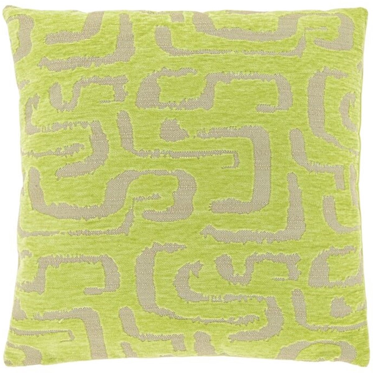 Unique Living Sierkussen Liam - Nile Green - 45x45cm Groen