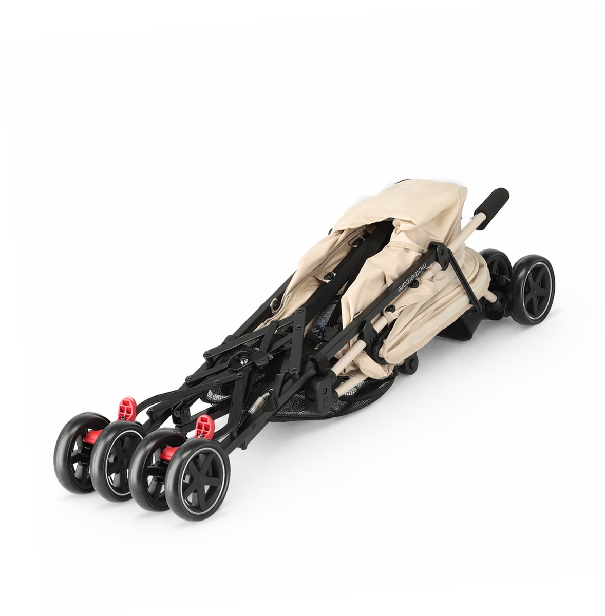 Mooiys Paraplu Buggy Inklapbaar - Kinderbuggy Compact - Cream — cadeau in Cadeau-ideeën - foto 3
