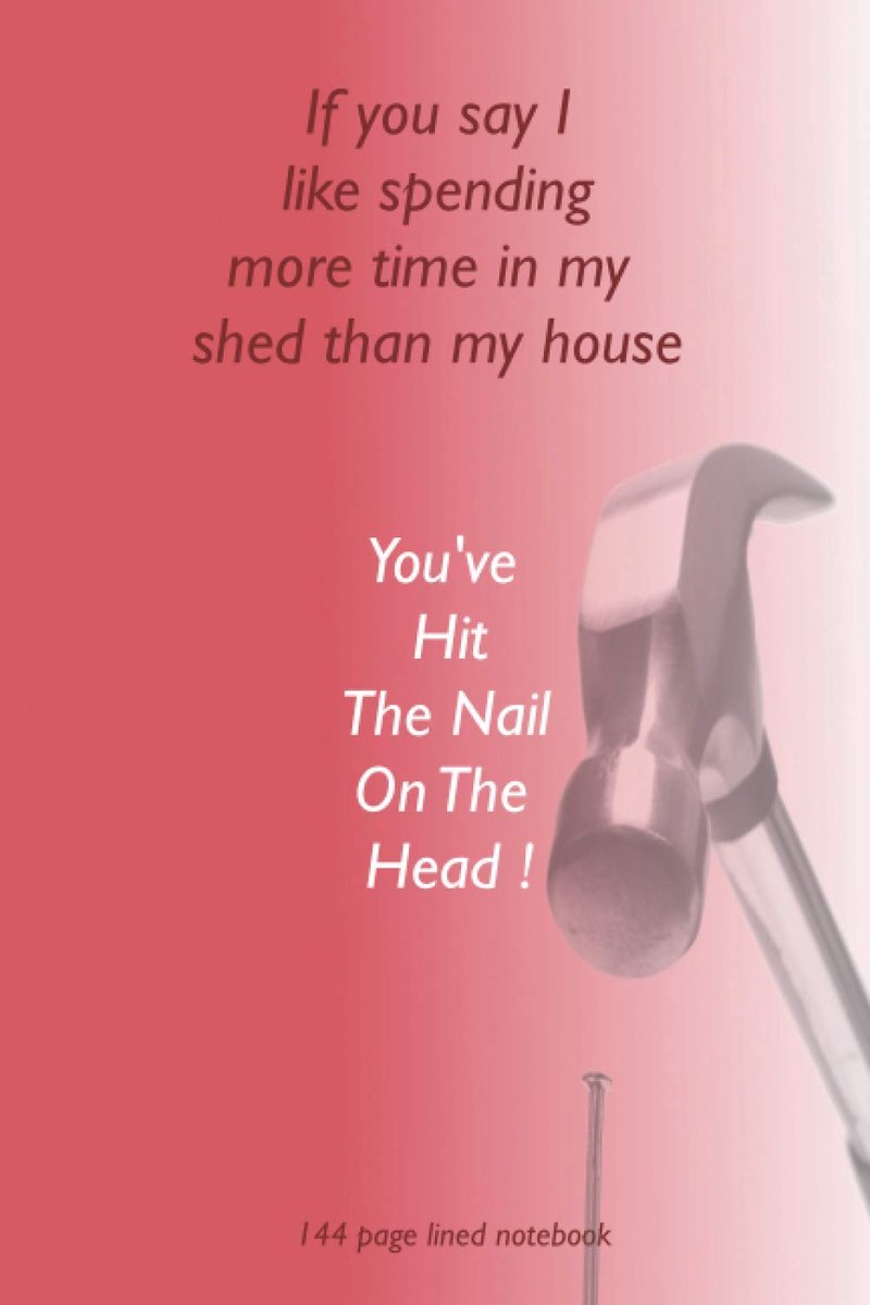 Notebook for shed garage workshop - ShopVlot
