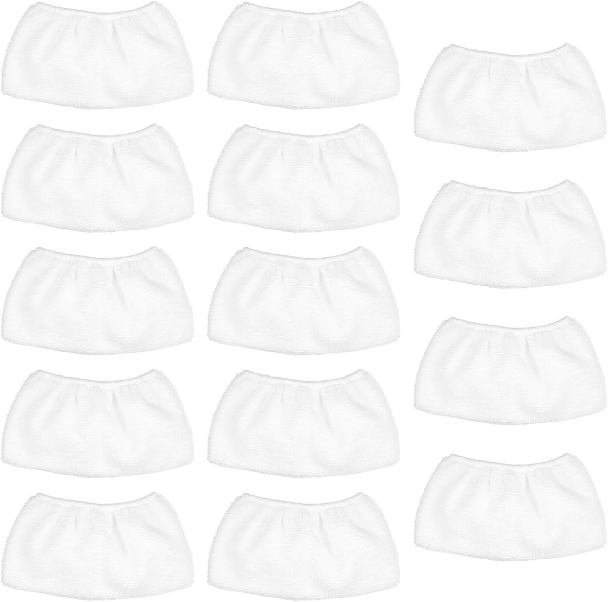 Set van 14 Stoomreinigers, Microvezel Vervangdoeken, Herbruikbare Doeken voor Handstoomreiniger, Wasbaar en Duurzaam, Ideaal voor Grondige Reiniging en Onderhoud