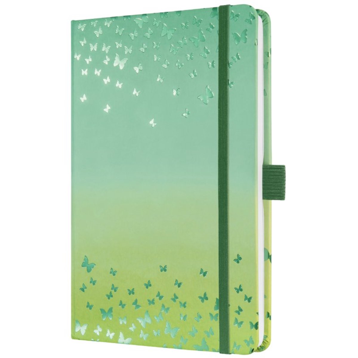 Sigel notitieboek Jolie Beauty Butterfly Confetti Line, A5, gelinieerd, 174 pagina's