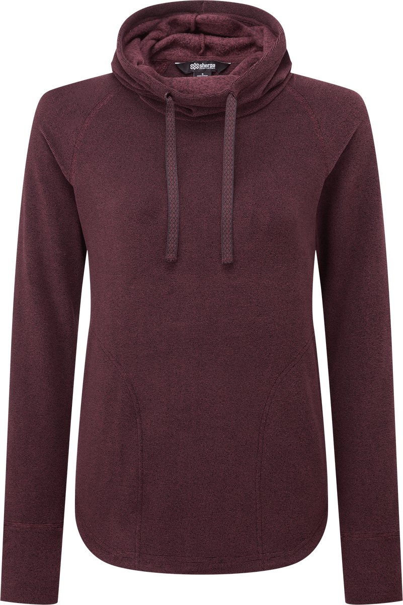 Sherpa Adventure Gear Rolpa Fleece Pullover Merlot Rood