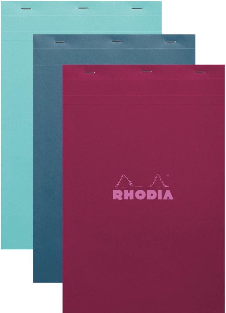 RHODIA notitieblok No. 19, A4+, geruit 5×5 mm, 80 vel