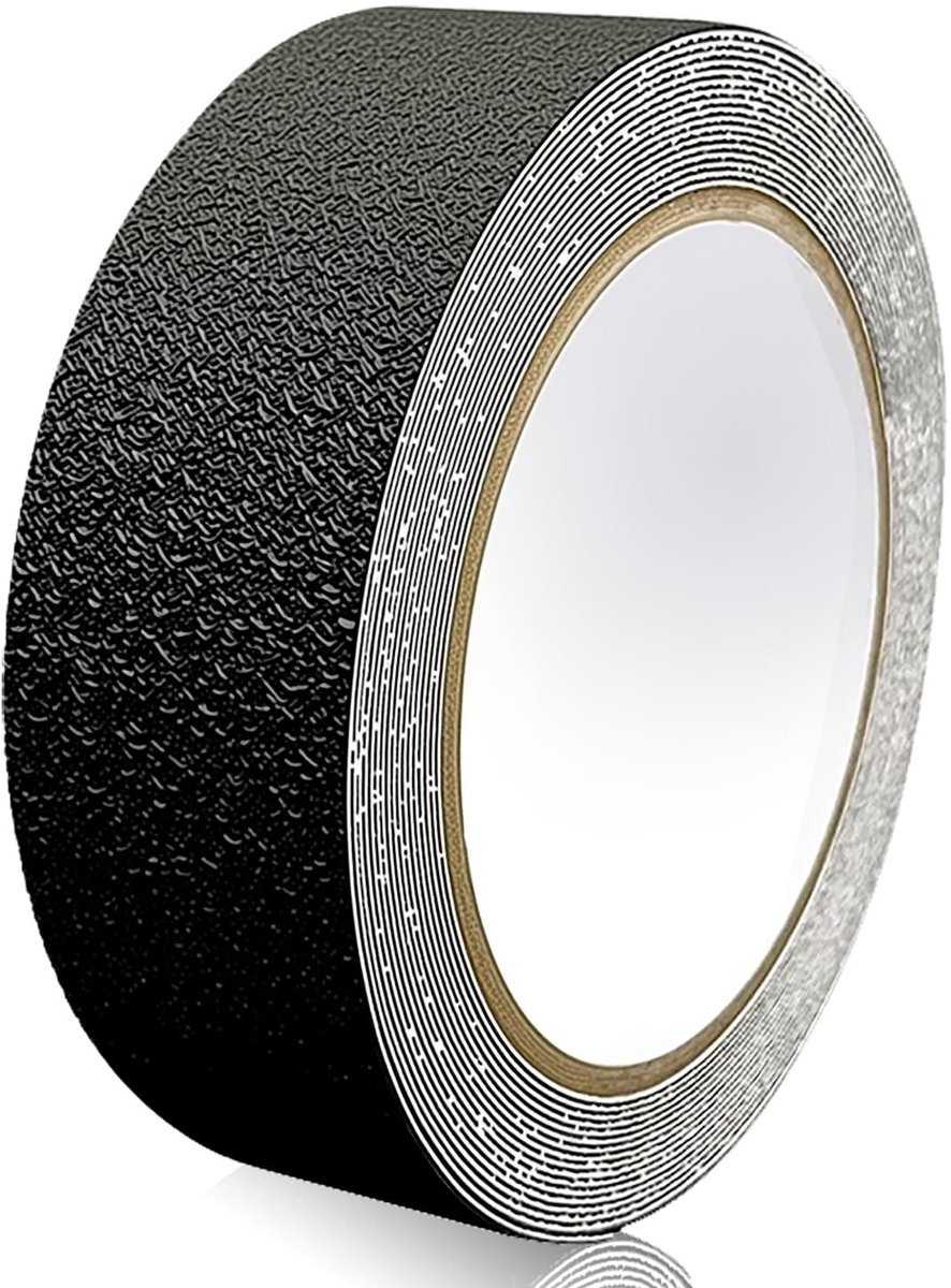 Anti-slip tape 2.5cm x 5m voor trappen, hoge hechting, grip tape voor veiligheid en bescherming