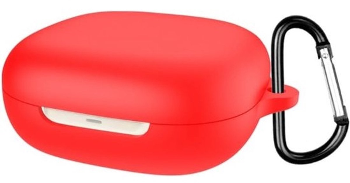 Bluetooth-hoofdtelefoonhoes - Bescherming voor draadloze oortjes - Voor dagelijks gebruik - 360 graden bescherming - Rood
