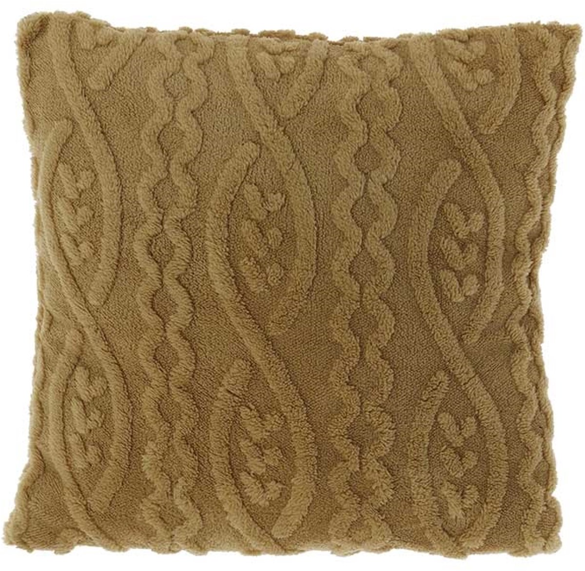 Unique Living Sierkussen Pleun Latte -45x45cm Bruin