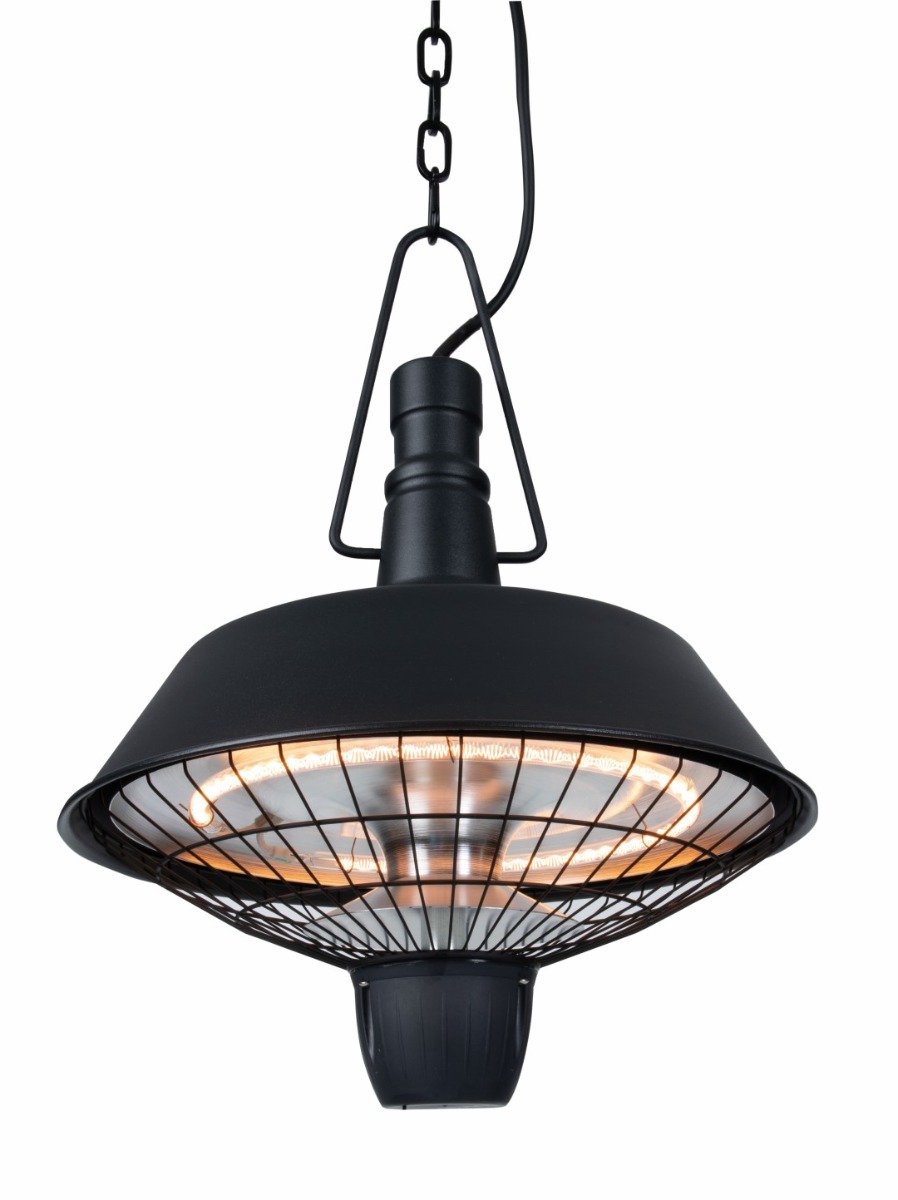 Sunred Indus Bright 2100 W - Hanging Patio Heater - Black
