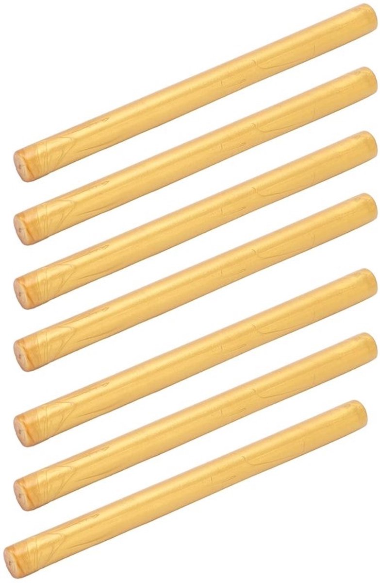 zegellakstaven - ambachtelijke wax - voor het versieren van kaarten - flexibele kwaliteit - 10 stuks - rood brons