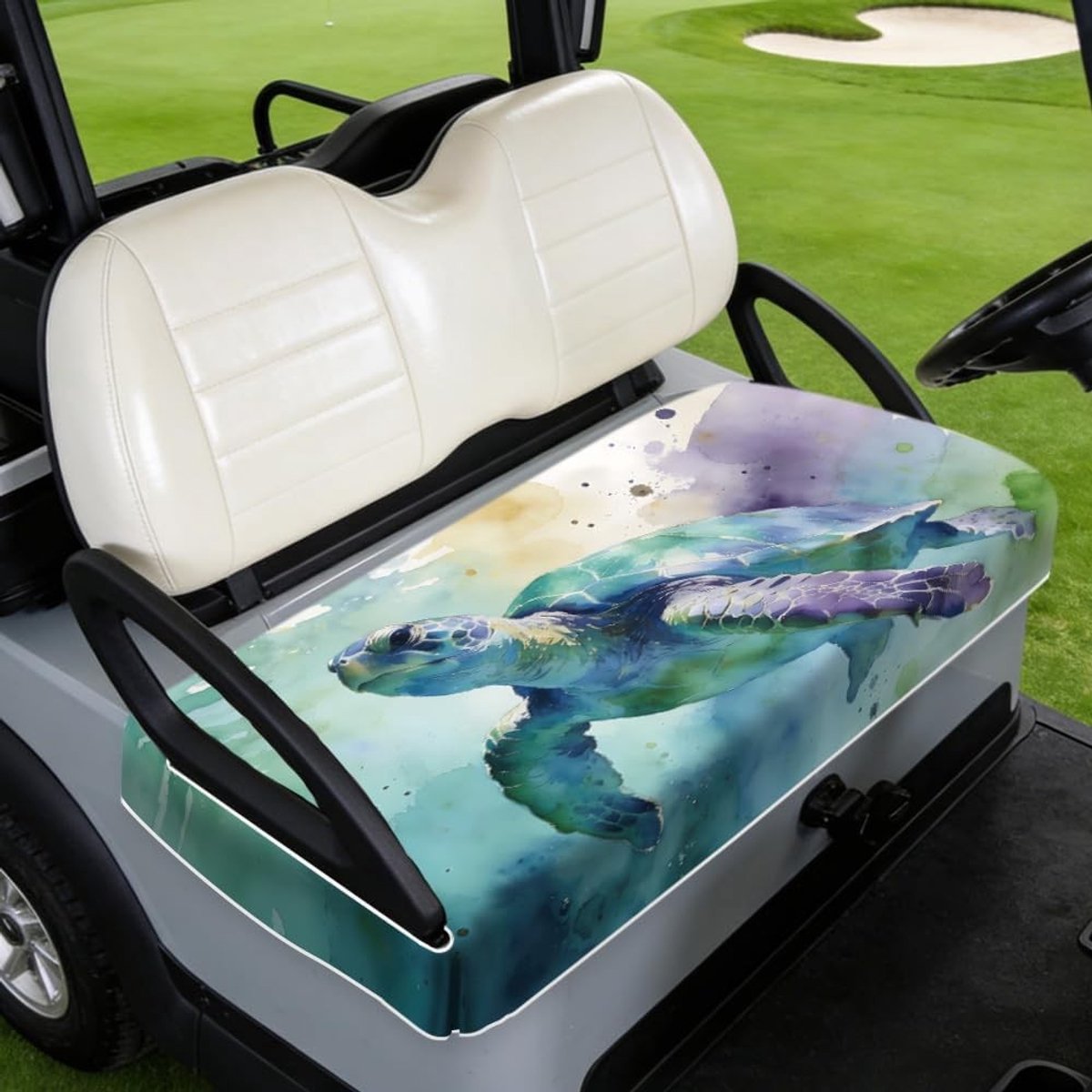 Golf trolley accessoires voor een comfortabele ronde: microvezel deken, beschermende zitdeken en handige golfwagen benodigdheden