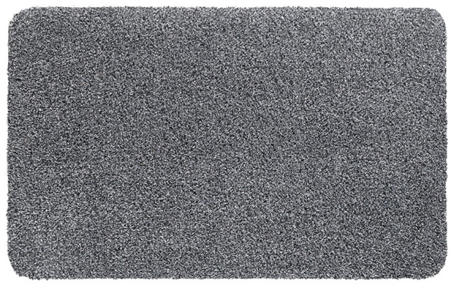 Hamat Aquastop Grey 100 x 120 cm - Wasbare Droogloopmat - Schoonloopmat Binnen - Katoen/Polyester - 30°C