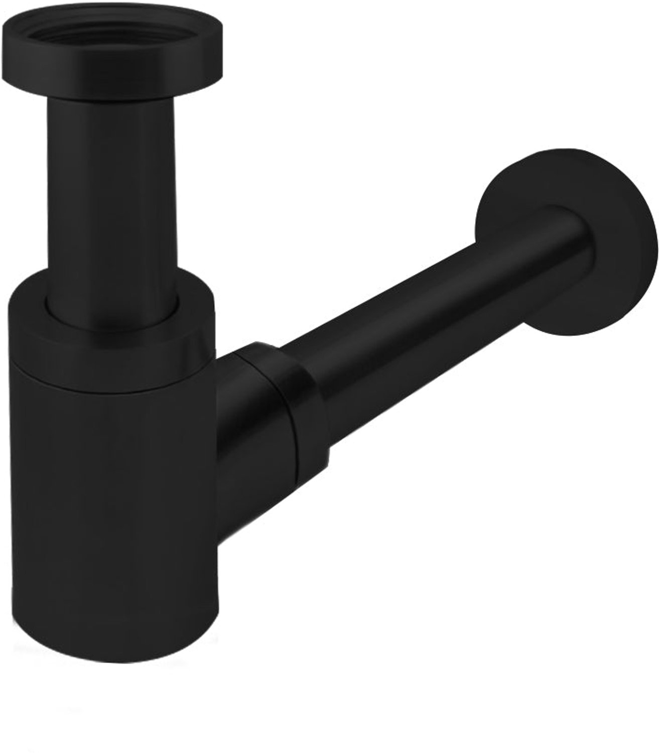 Sanitado Industry Luxe Afvoer Bekersifon 5/4"x32mm Mat Zwart
