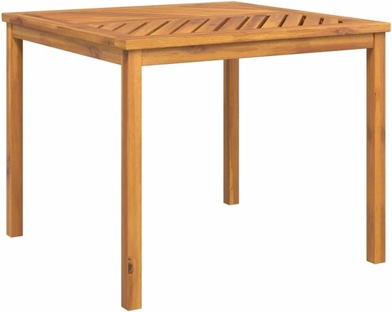 5-delig, bruin acaciahout, massief tuintafelset met 4 stoelen en armleuningen, eetkamerset voor terras en tuin, geolied acaciahout voor natuurlijke charme — afbeelding 5