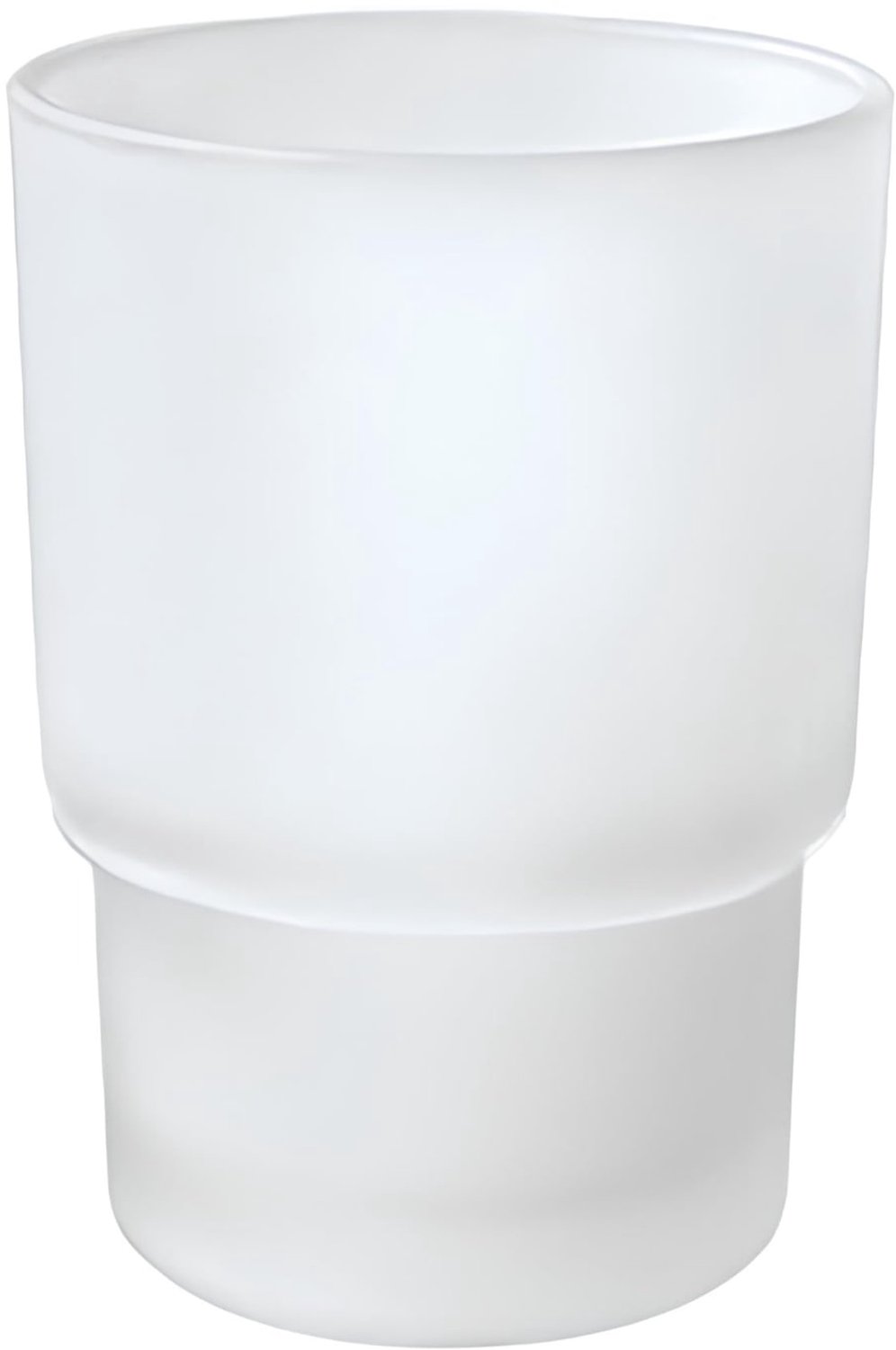 Vervangglas tandenborstelhouder - Matglas - Ø 55 mm