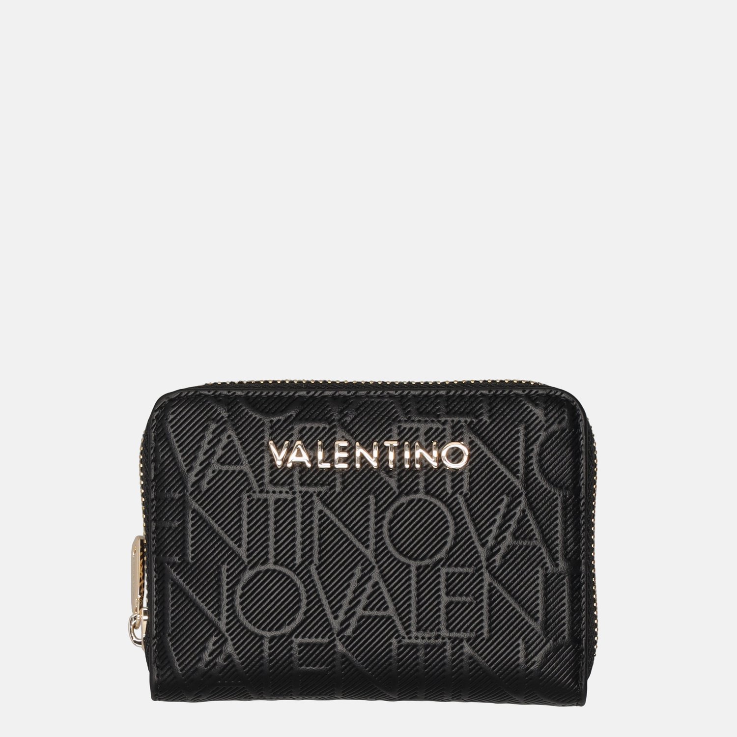 VALENTINO portemonnee Donna Zip Around Wallet Nero zwart