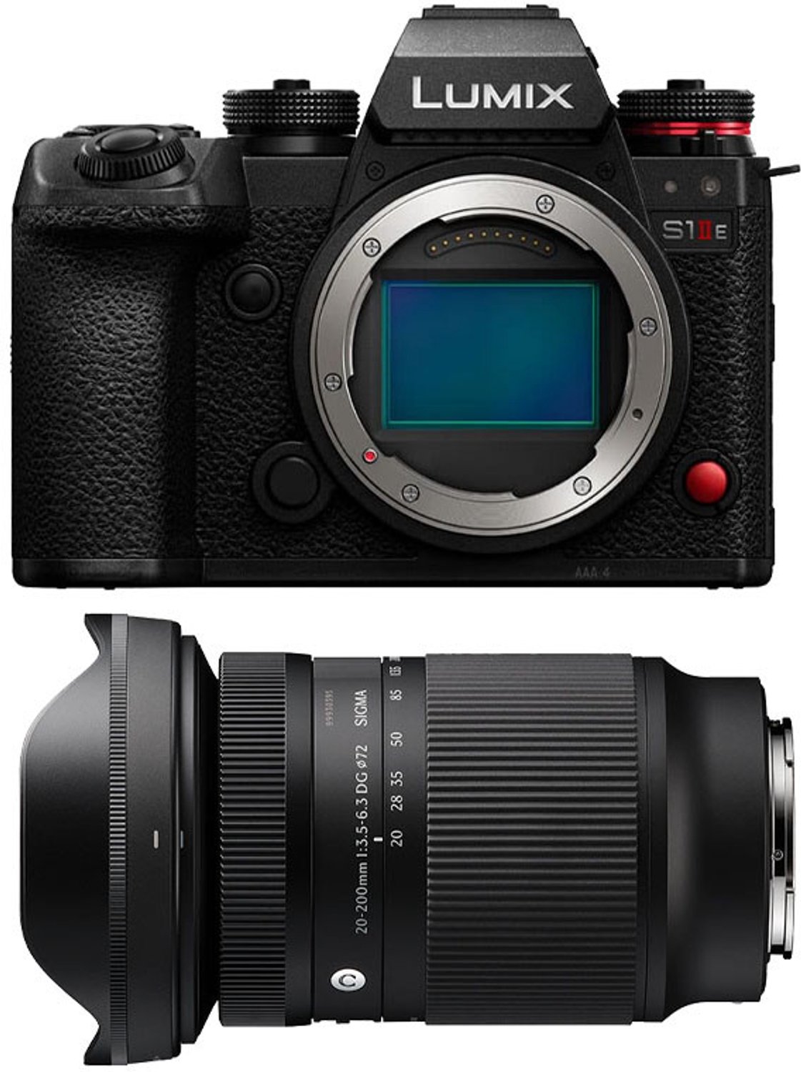 PANASONIC Lumix S1 II E + SIGMA 20-200mm f/3.5-6.3 Contemporary Objektiv