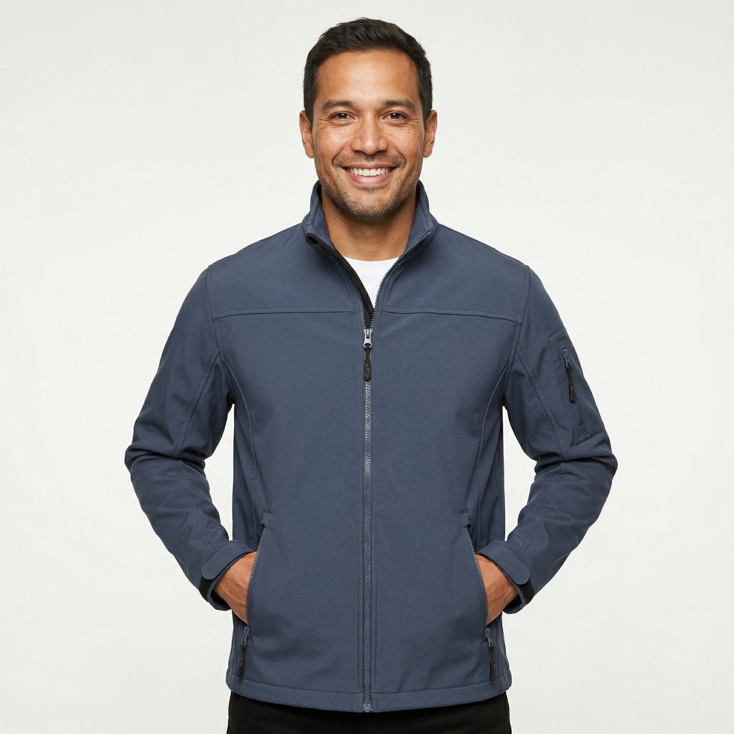 Santino Santo Softshell stretch - Zwart - L