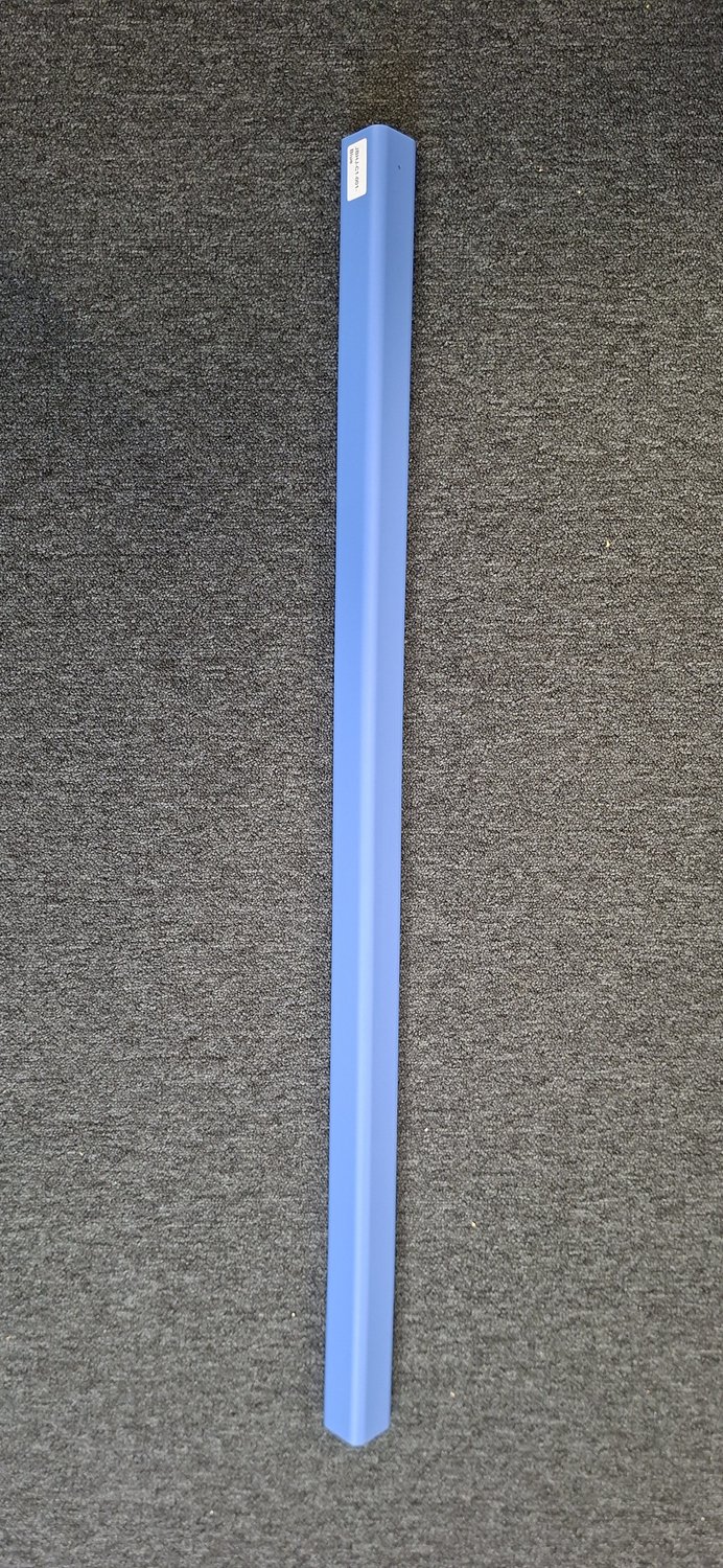Hoekbeschermer Zelfklevende Stootbescherming voor Hoek 100 cm x 4,5 cm x 4,5 cm kleur blauw