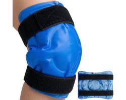 Nuvance Icepack Knie - Coldpack - 1 Grote Ice Pack incl Elastische Band - Coolpack - Ijspack
