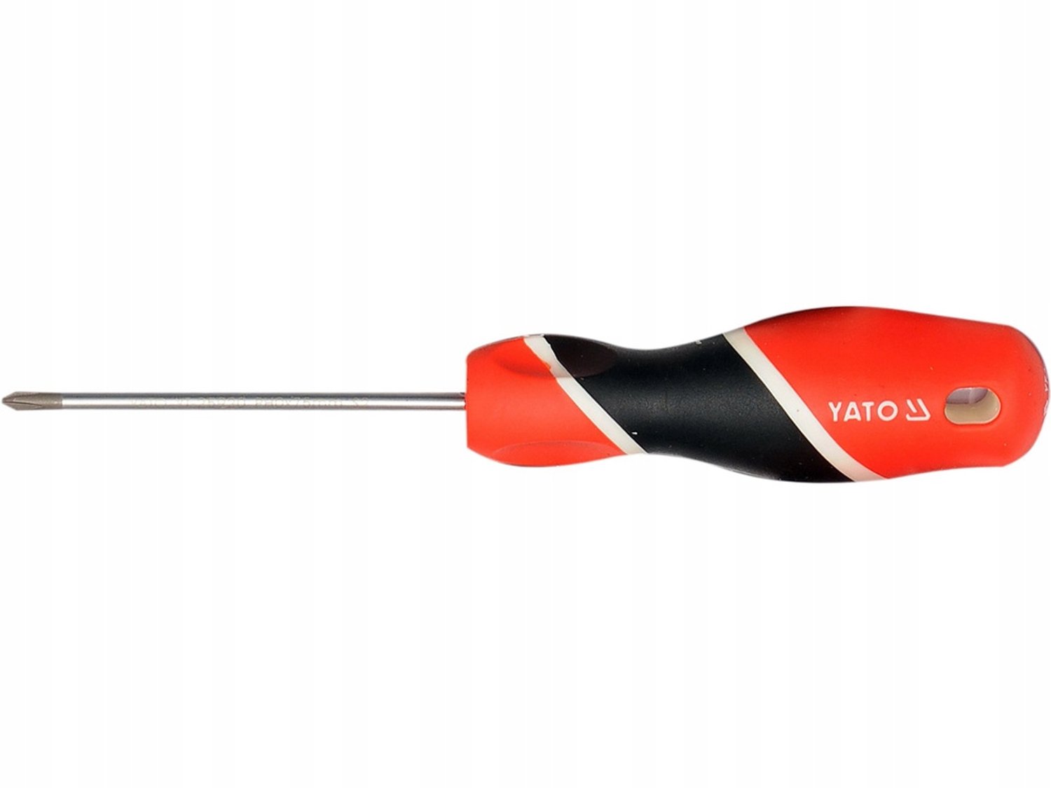 Yato - Kruiskopschroevendraaier - PH0x100mm - Staal S2