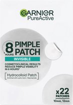 Garnier PureActive Pimple Patch - Onzichtbare Pimple Patch - Vermindert puistjes zichtbaar - 22 patches