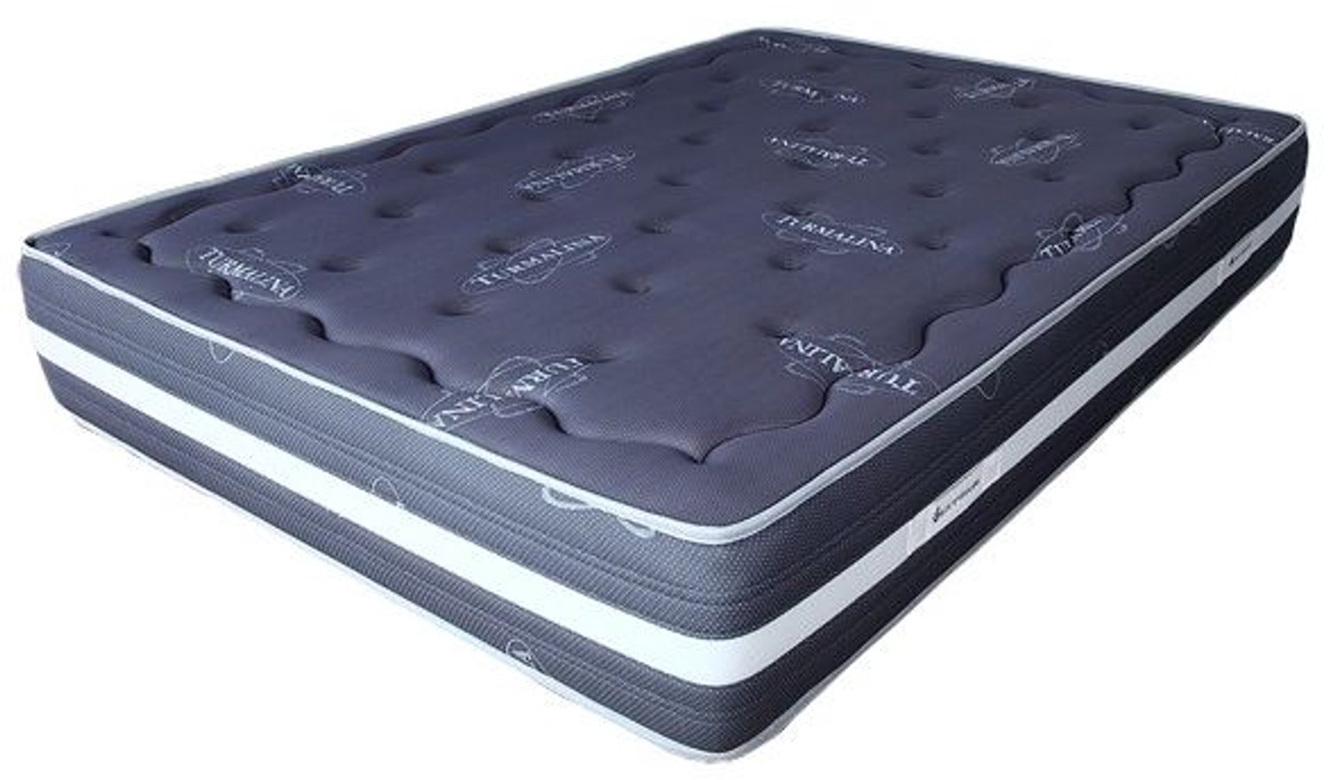 Matris Colchón Viscoelástico Turmalina Grey 150X190 Altura 25cm +/-2 .MATRIS Blauw