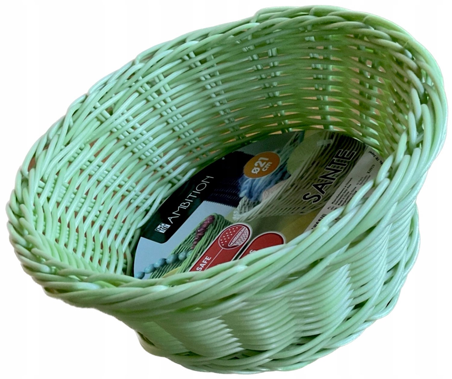 Rattan Broodmand 21cm - Decoratieve Fruit- en Broodmand