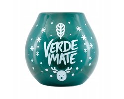 Keramische Yerba Mate Kom 'Winter Time' - 350 ml