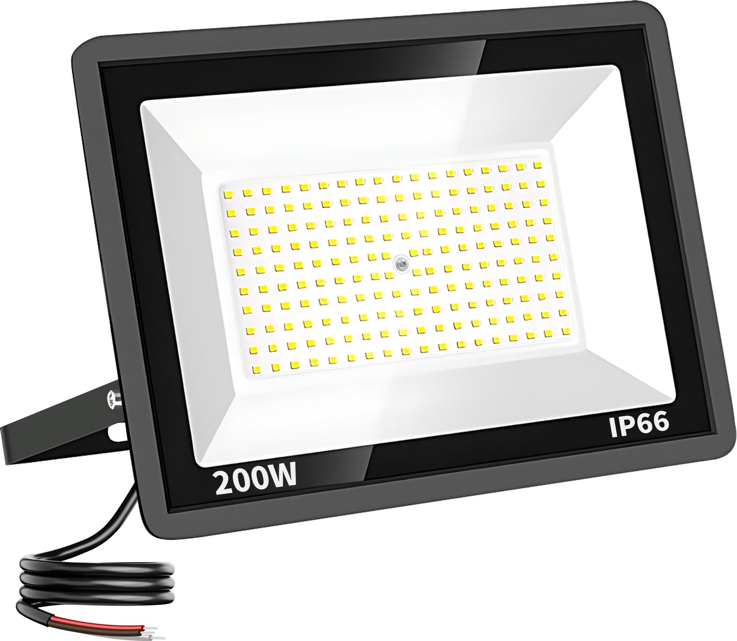 LED Schijnwerper 200W - 24.000 lm - Warmwit 3000K - 120° Breedstraler - IP66 - Terrein- & Gevelverlichting - 2 jaar garantie