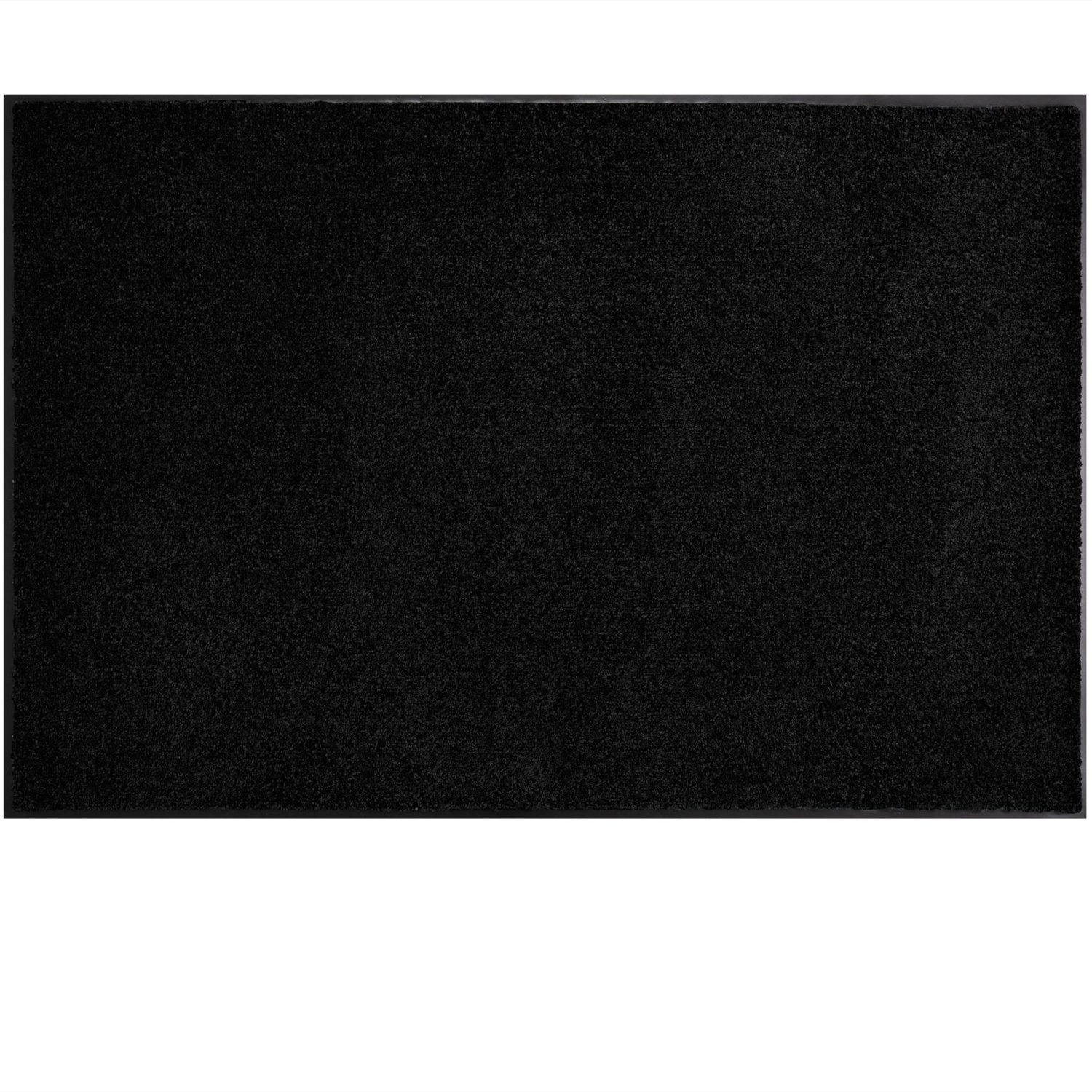 ANRO Deurmat Amigo Zwart 150x90cm – Schoonloopmat Antislip Wasbaar Voordeur Hal Binnen