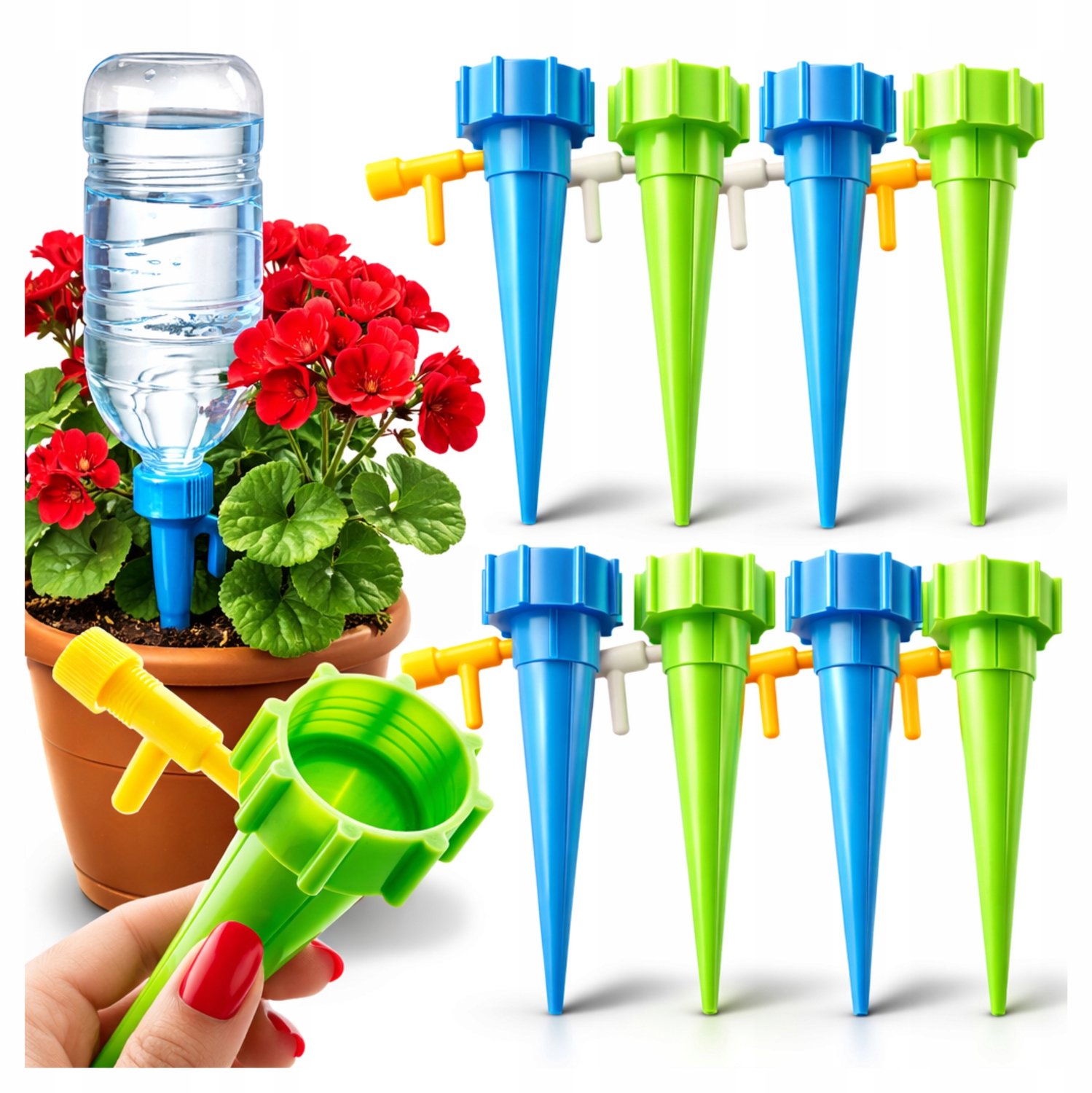10x Automatische Planten Watergevers voor Flessen met Kraantje