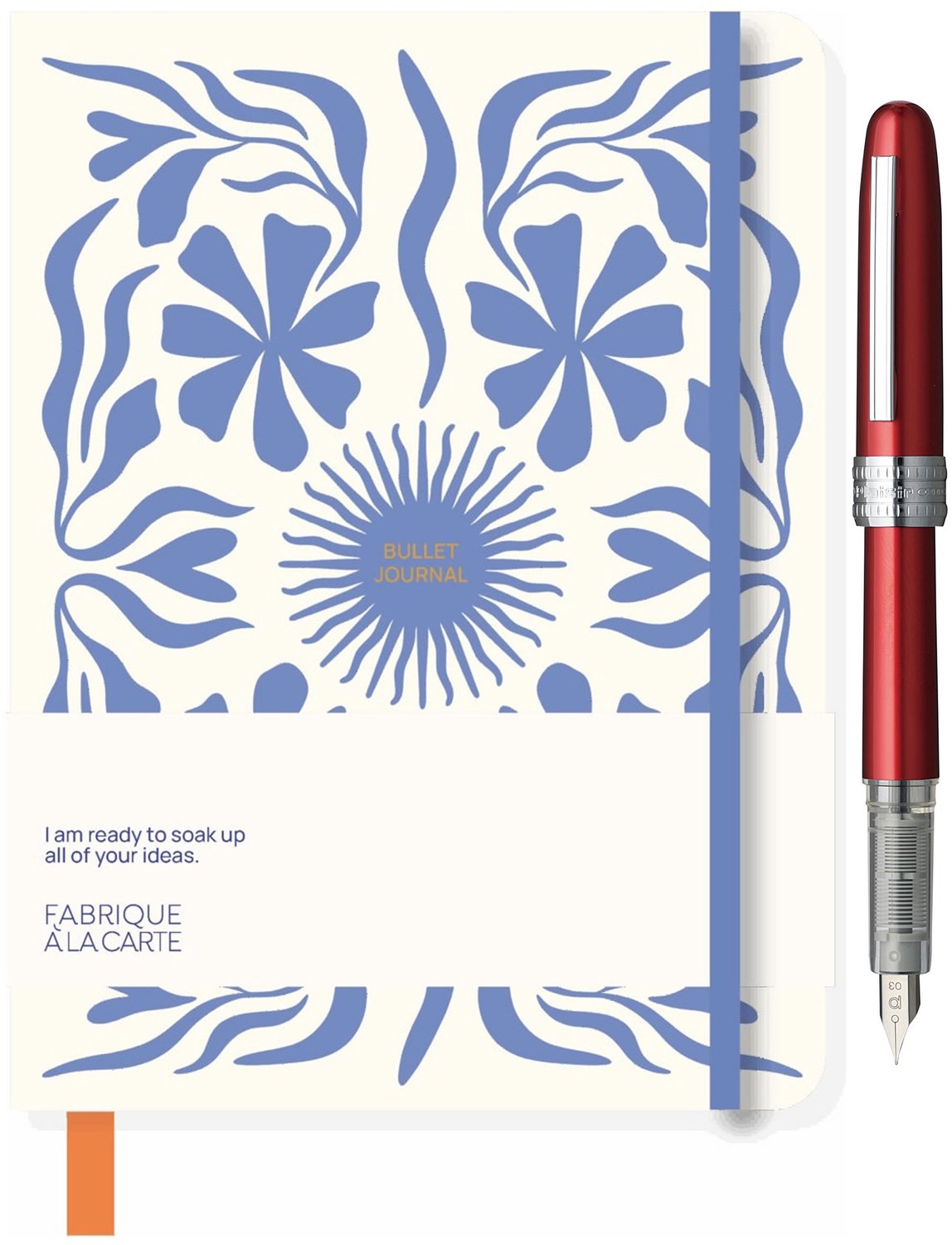 Platinum - Plaisir - Vulpen Fine - Shell pack - Rood - Fabrique- Bullet Journal - Zon Flow Lavendel
