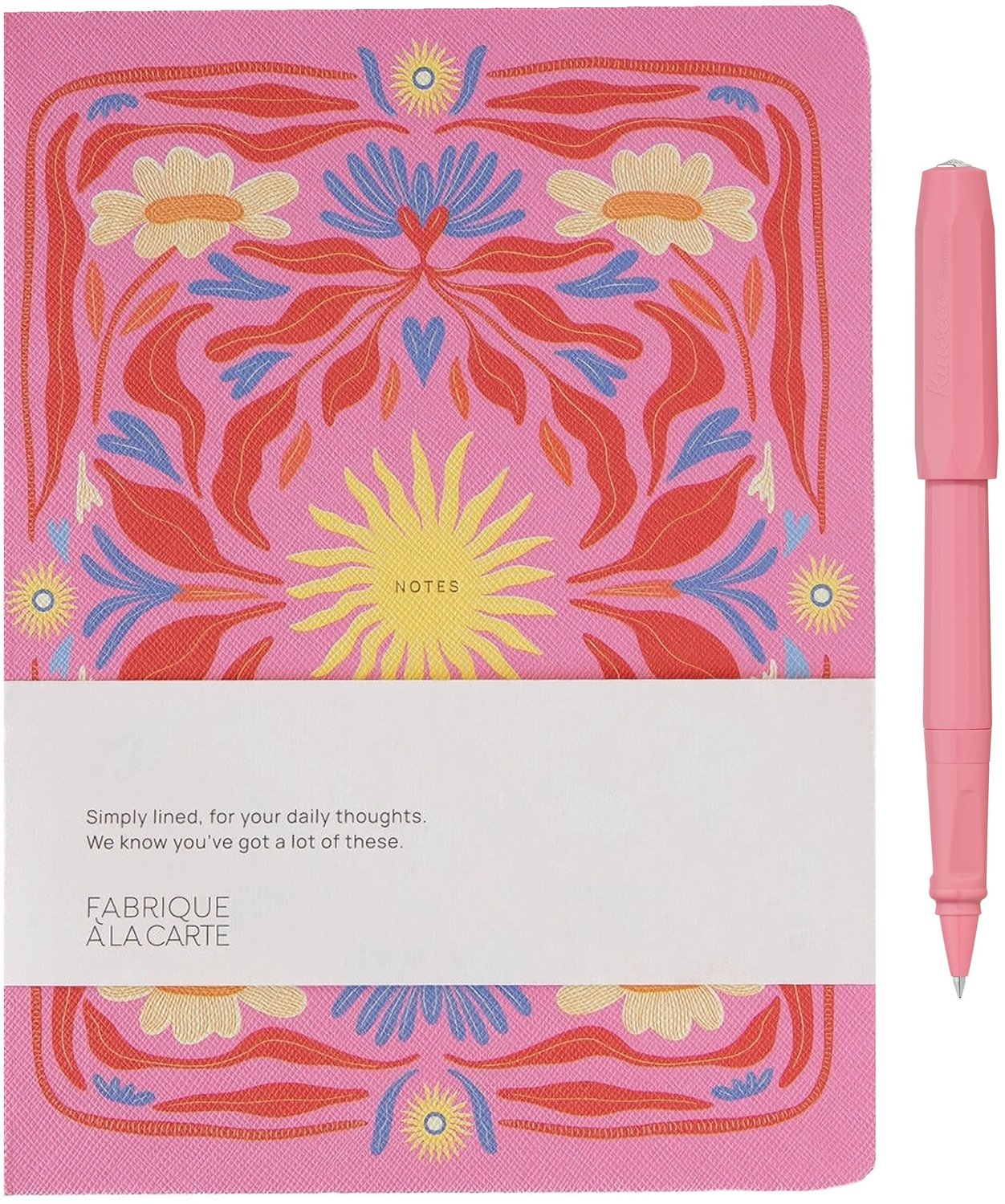 Kaweco - Perkeo - Gel Roller - Peony Blossom - Fabrique - Notitieboek - gelineerd Sun Pink