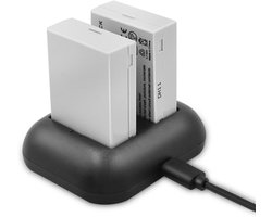 Vervangende Accu en Snellader voor Canon LP-E8 Camera's - Geschikt voor EOS Rebel T2i, T3i, T4i, T5i, 550D, 600D, 650D, 700D, Kiss X4, X5, X6, X6i, X7i - Duurzaam en Betrouwbaar