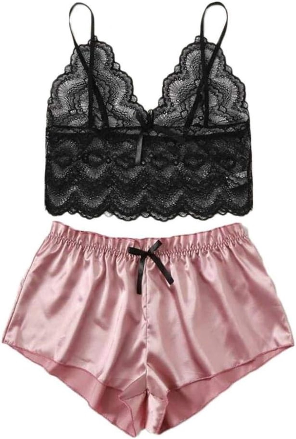 & sensualiteit Vrouwen Erotische Lingerie Draadloze Beha Slips Satijnen Kant Sexy Ondergoed Plus Size Kostuum Porno Nachtkleding