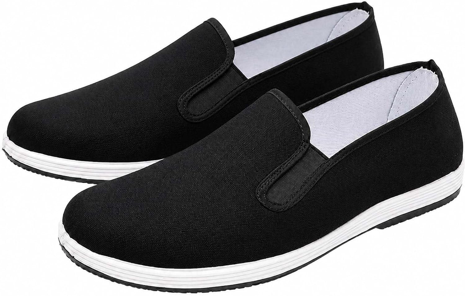 Beijing Chinese Kung Fu Slippers Tai Chi Schoenen Karate Antislip Dames Heren Canvas Schoenen Rubberen Zool Training