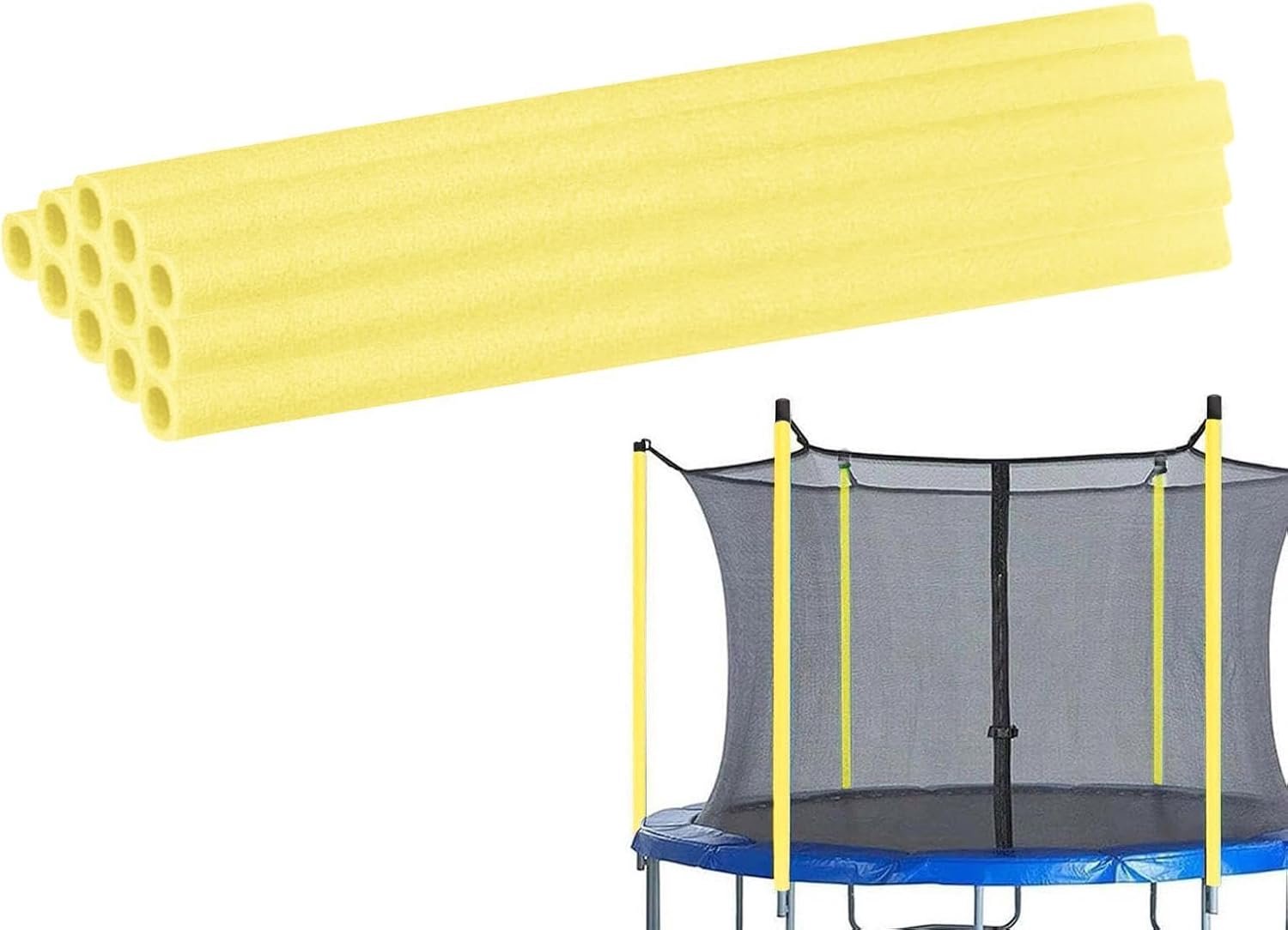 Foam Pole Covers 40cm 12 Stuk Waterdichte Vervangende Onderdelen