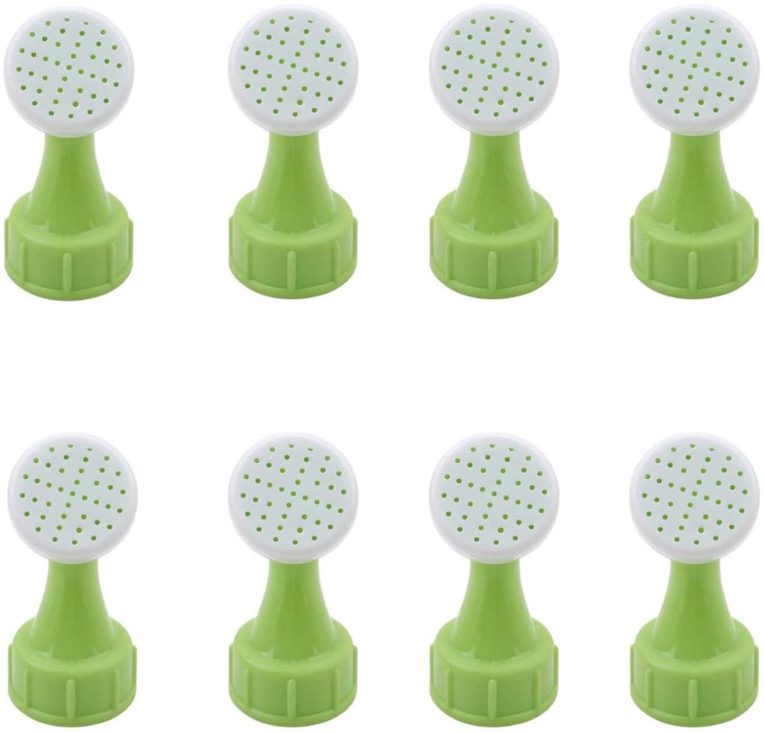 Plantengietopzetstukken 8 Stuks - Sproeikop - Mini-gietopzetstukken - Irrigatiesproeier - Tuinieren - PP Kunststof - Groen